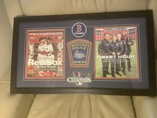 Boston Red Sox 2013 World Series Champions Plaque Ortiz Boston Police