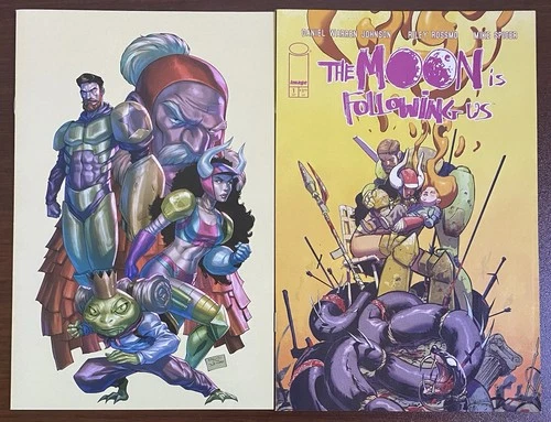 The Moon Is Following Us #1 NYCC 2024 Convention Exclusive Variant Comic + 1st