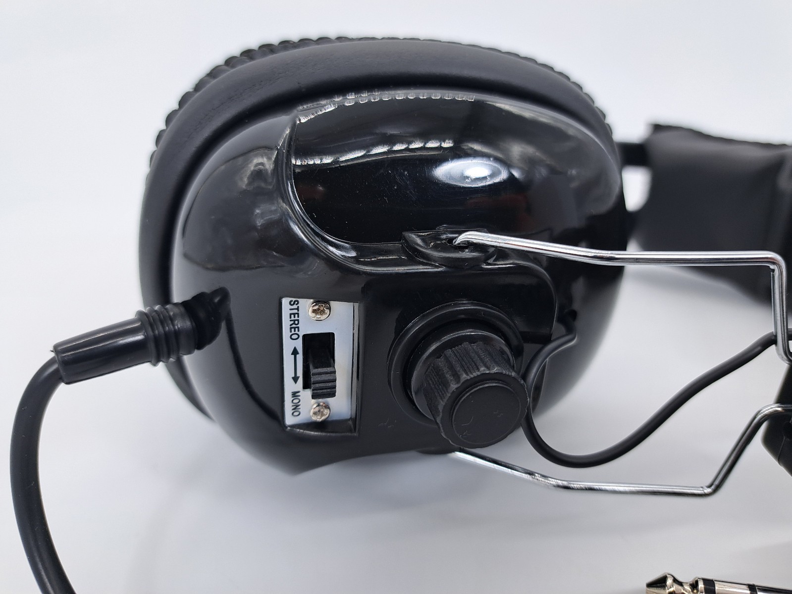 White's Electronics, Metal Detector Headphones, Adjustable Volume, Large Plug