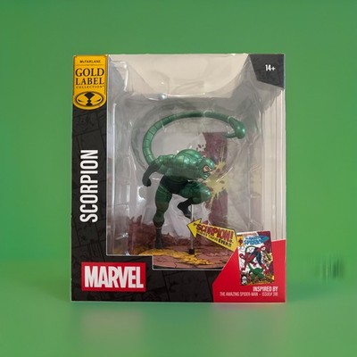 McFarlane Toys Marvel 1:10th The Amazing Spider-man 318 SCORPION Gold Label