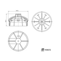 ÖLfiltergehäUsedeckel Mit Dichtring febi bilstein 193672 FüR Scania