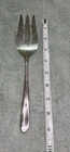 Vintage Towle Silver Spray Sterling Silver Cold Meat Fork 85.7 Grams - No Mono