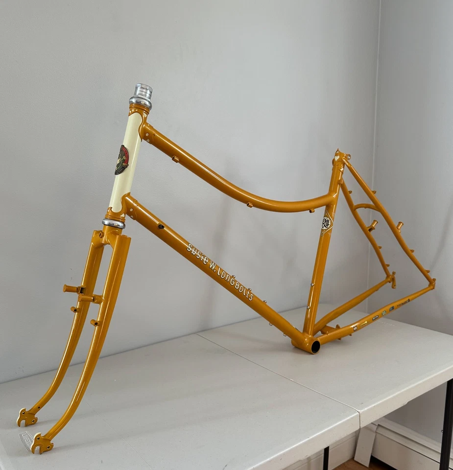 Rivendell Bicycle Works Frame Lugged Susie W. Longbolts / Wolbis Slugstone 53cm  - Image 4 of 4