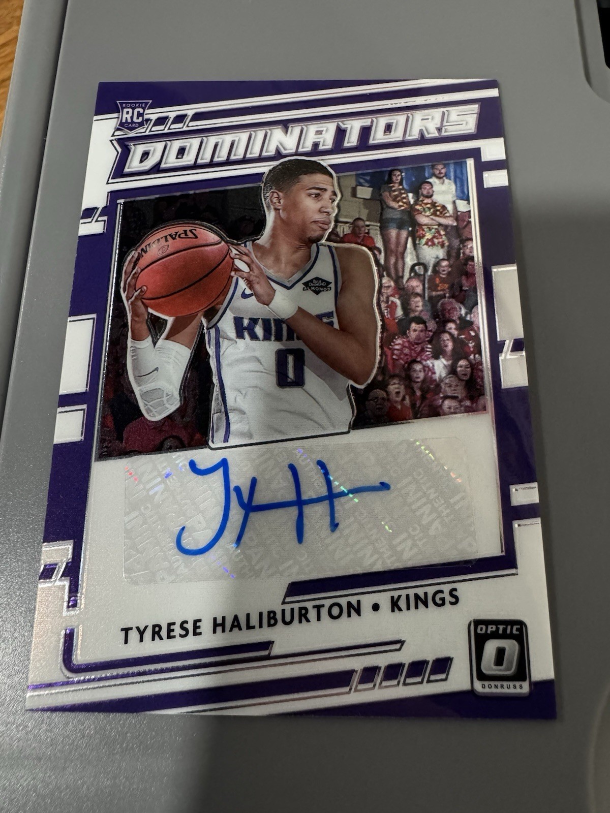 Tyrese Haliburton Optic Dominators Rookie Auto /99 2020-21