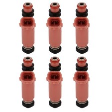 Fits Toyota Camry Highlander Sienna Solara Lexus ES330 Rx400H 6 Fuel Injectors