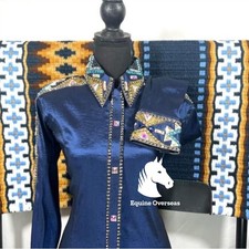 Western Showmanship Horsemanship Pleasure Show Shirt  saddle pad - Customizable