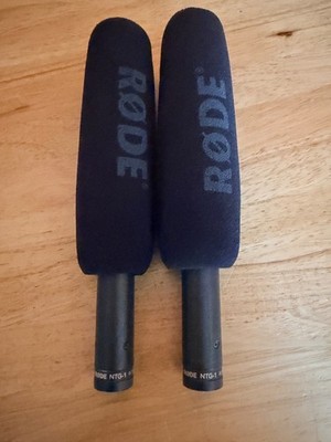 2 Rode Microphones NTG1 Microphone