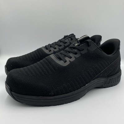 Orthofeet Yari Hands Free Sneaker Mens Sz 13 4E X-Wide Black Walking Shoes 20016