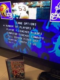 NFL's Greatest San Francisco vs Dallas 1978-1993 Sega CD CIB Complete w/Reg Card