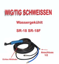 WIG Schlauchpaket SR18V Schweißinverter Schweißbrenner SR18F4m 8m Standard/Flexi