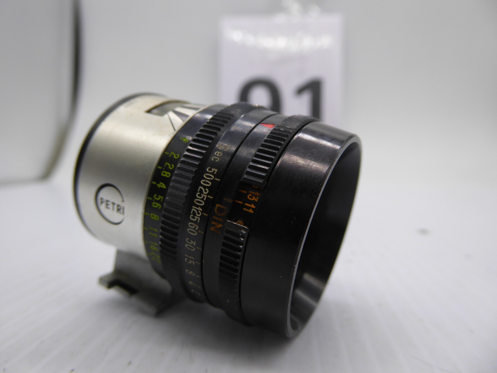 PETRI Selenium Cell Exposure Light Meter shoe mount. tested and not