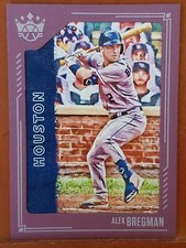 2021 Diamond Kings Plum Frame #81 Alex Bregman ASTROS 