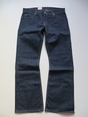 Levi's 512 Bootcut Jeans Hose W 36 /L 34, NEU ! Dark Indigo Stretch Denim KULT !
