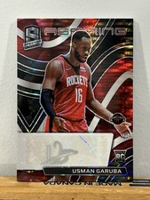 2021 Panini Spectra Aspiring Autographs Usman Garuba Black Light Asia Auto /10