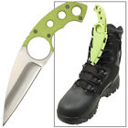 6.5" Tactical Boot Knife Apocalyptic Solid Strike Zombie Killer + Sheath