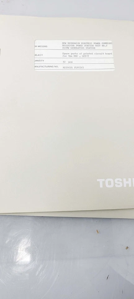 SR5CPU60 SR5CPA60-G CPU60 G009 Circuit Board 2N2B3515-B Toshiba Tosmap - Image 4 of 4