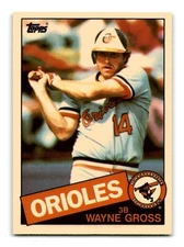 Wayne Gross 1985 Topps Tiffany #416 Print Run 7,000 Near Mint NM