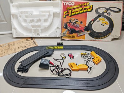 1980s Tyco Magnum F1 Grand Prix Slot Car Track Set With Cars | eBay