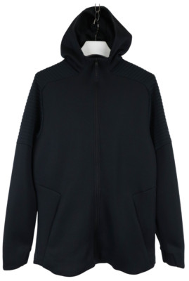 Under Armour Fitted Kapuze Herren Groß Sportlich Reißverschluss Taschen Blau