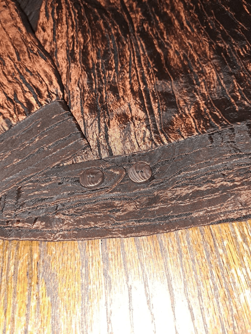 10P Ruby Rd Petite Copper Black Button Front Blaz… - image 6