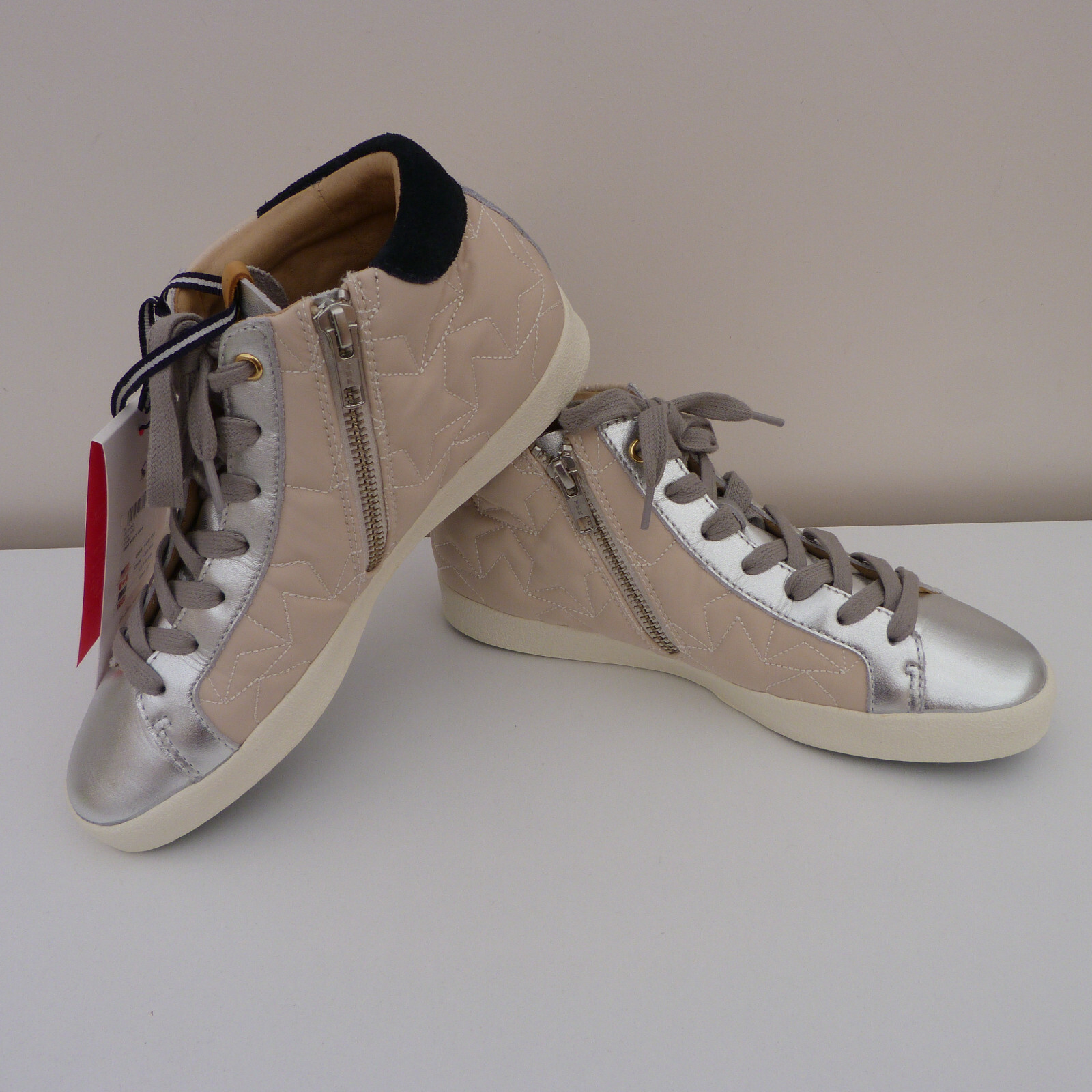 joules leather trainers