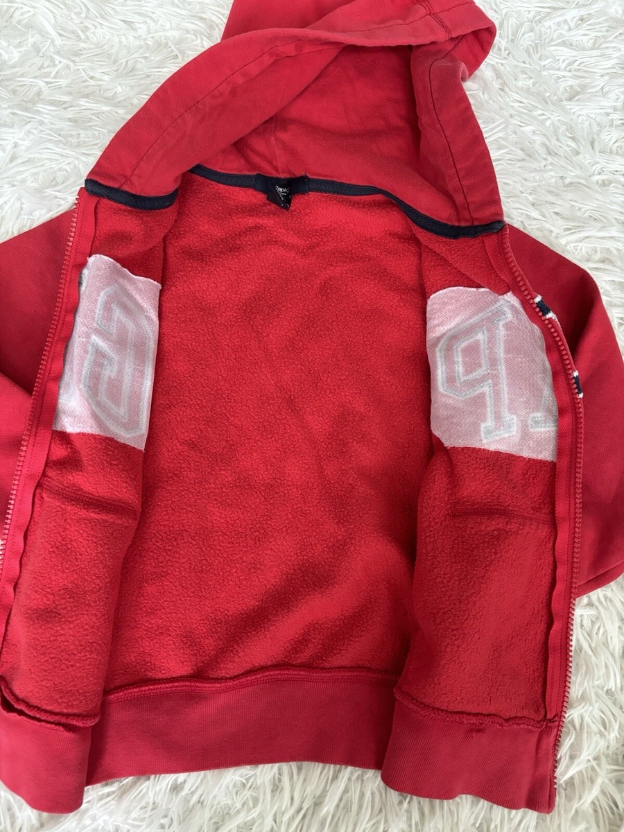 Gap Kids boys sz. XS classic red zip hoodie. Cute, soft
