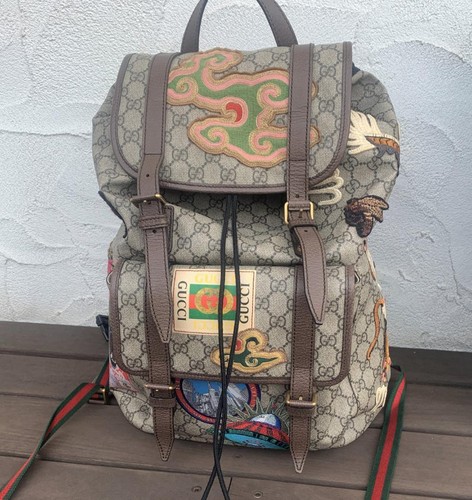 Gucci Backpack Gg Supreme Rucksack 