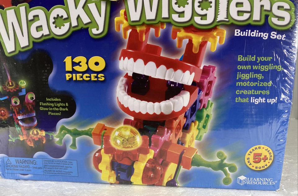 Gears! gears! gears! Wacky Wigglers   Shape  130 Pieces  ler9202 - Image 2 of 4