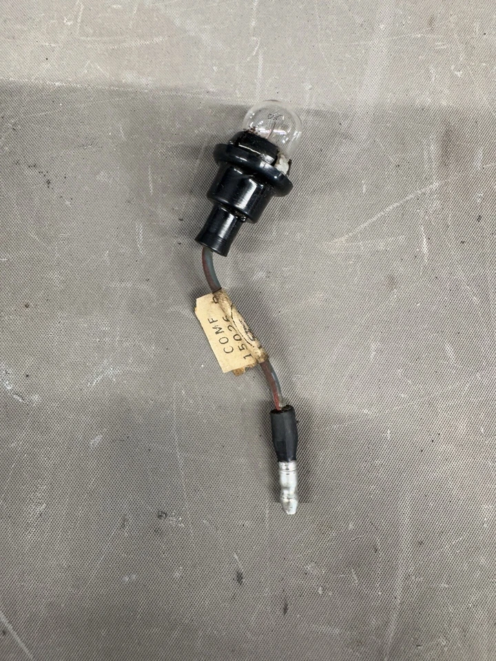 1960-1964 Ford Galaxie приборной панели часы гнездо лампа проводка Mercury Parklane 1963 - Изображение 3 из 4