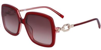 NEW MCM 729S 600 Crystal Red on Pink Sunglasses with MCM  display picture 3