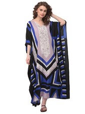 Kaftan Dress Caftan Beach Cover Boho Gown Hippie Beach Women African Plus Size