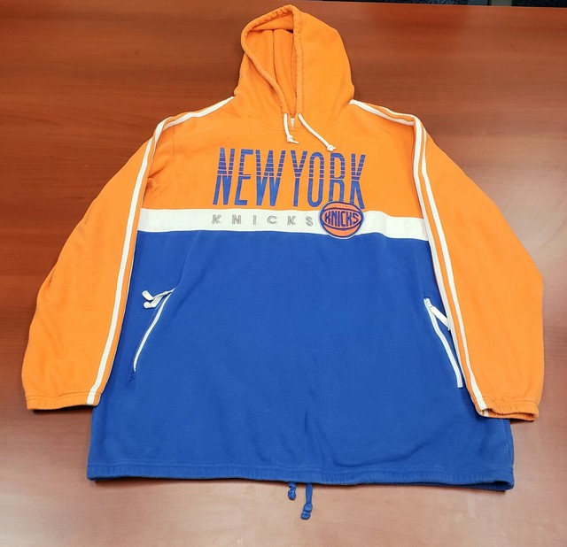 Vintage Adidas Trefoil New York Knicks Pullover Hoodie Sweatshirt Embroidered | eBay