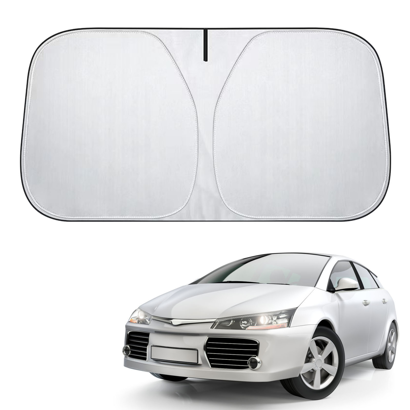 Heat Resistant For Car Window Front Windshield Sun Shade SUV Portable