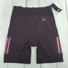 Adidas Women's Primeknit Indoor Cycling Shorts Tights Size Medium HG1096 $140