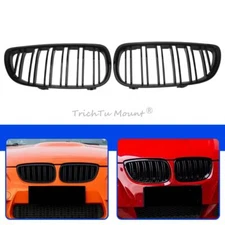 Gloss Black Front Kidney Grill Dual Slats Grille 51712155451 For BMW E92 E93 M3