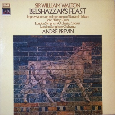 LP Sir William Walton / André Previn Belshazzars Feast GATEFOLD NEAR MINT