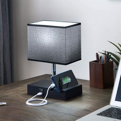 4K 1080P HD WLAN IP Raumlampe UK Ladestation Nachttisch Kamera Videorekorder - Bild 11 von 11