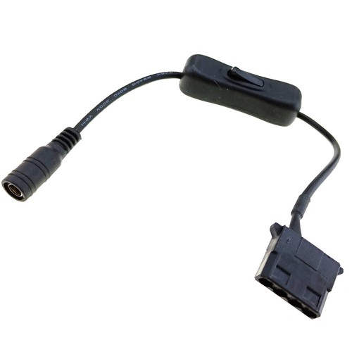 IDE 4pin to DC Female 12V Power On Off Cable for PC Fan LED Wire ...
