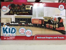 kid connection railroad engine and tracks