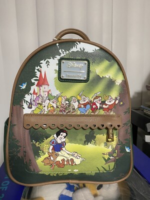 loungefly snow white mini backpack
