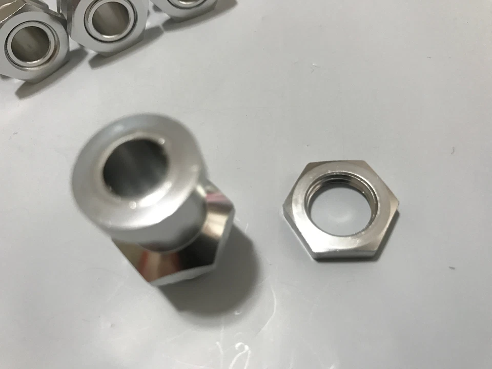 HD OFNA 17mm Hex / Hub Adapter Wheel Extensions Silver - Image 3 of 3