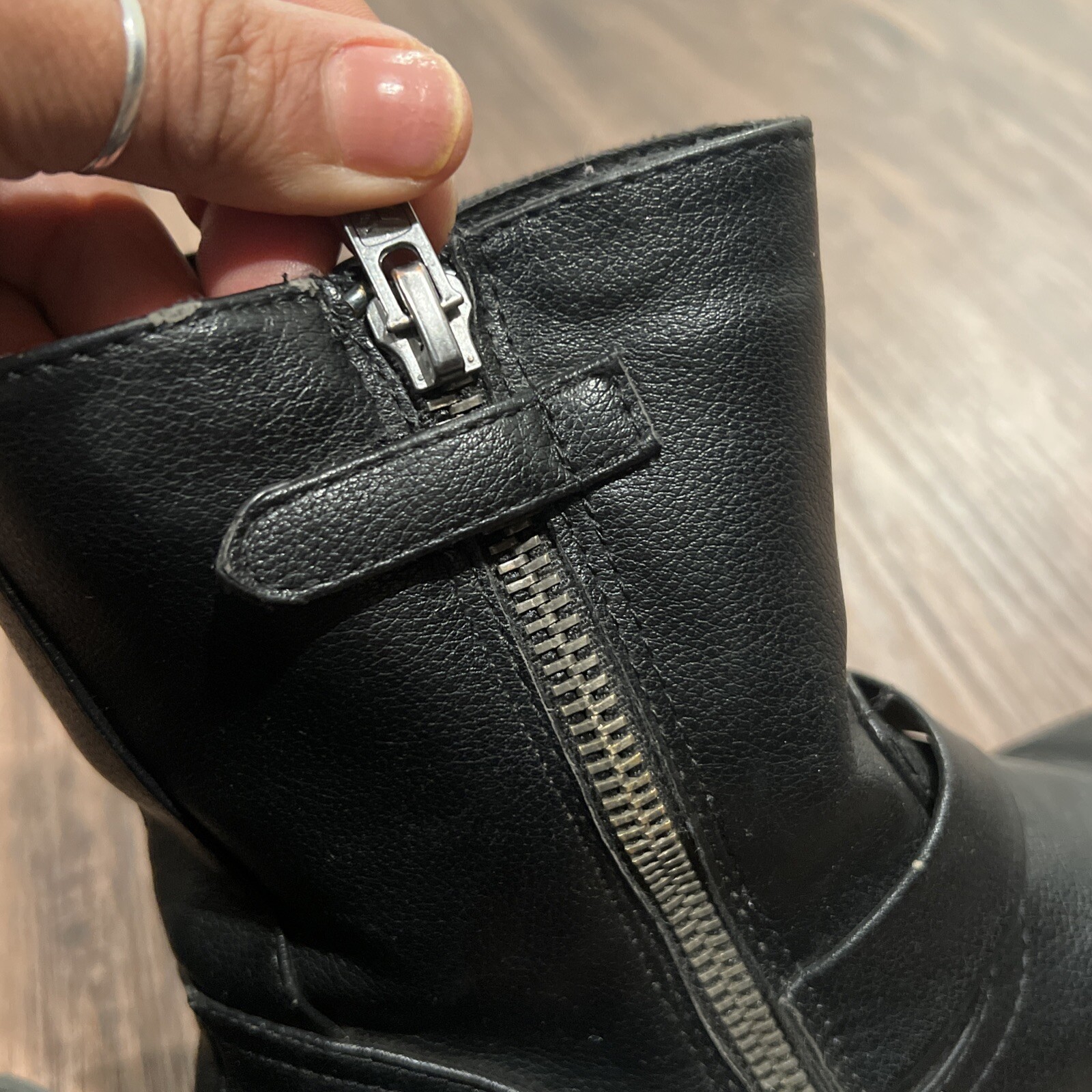 FRYE Veronica Bucle-strap Engineer Boot Toddler L… - image 8