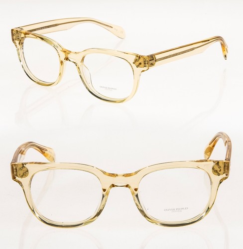 Oliver Peoples AFTON OV5236 durchsichtig gelb Unisex Brille optisches Gestell 5236