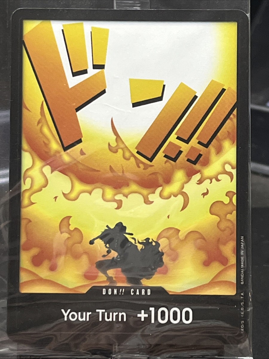 DON!! Card (Devil Fruits Collection 2) One
