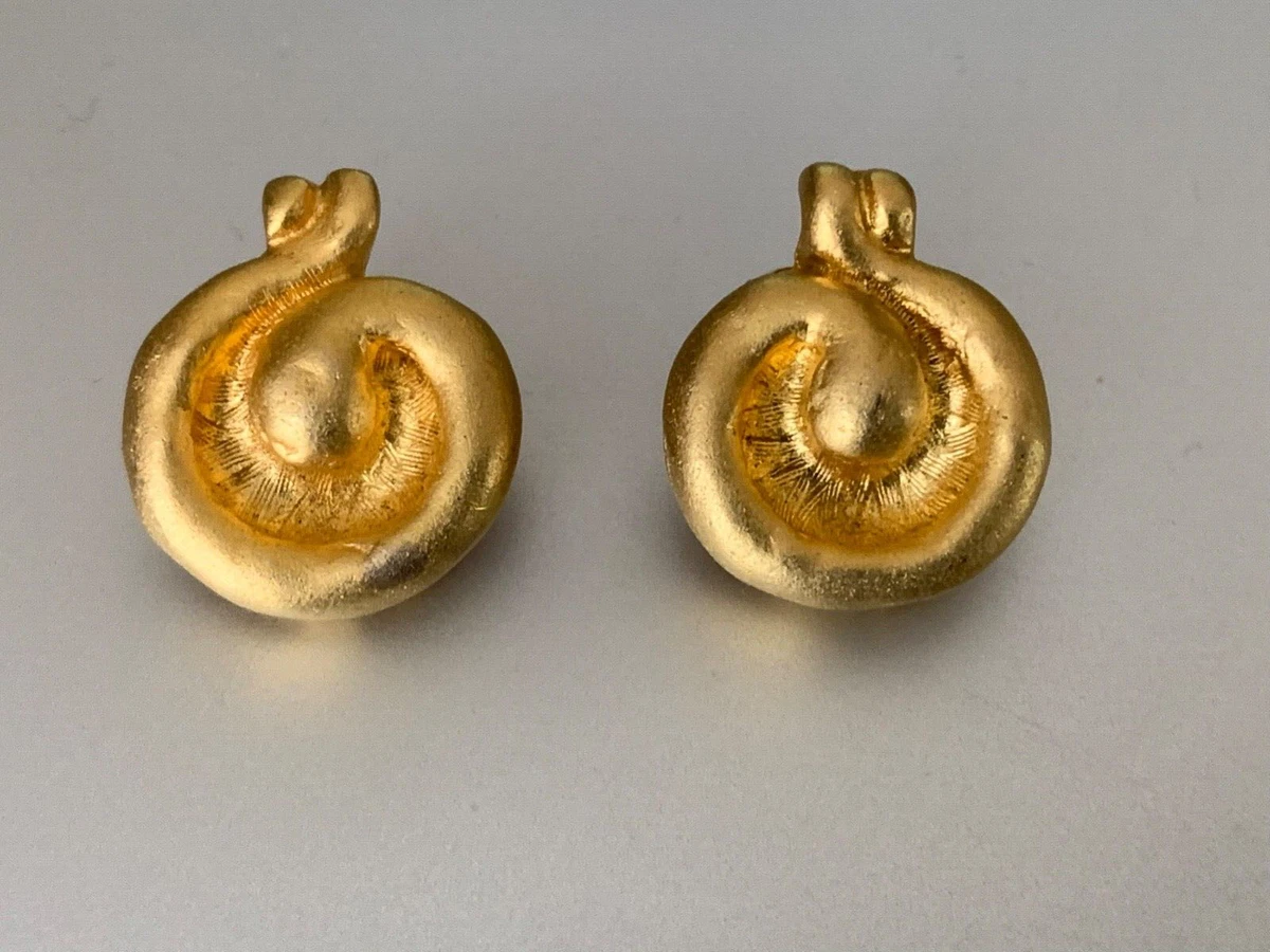 Designer clip on earrings deals