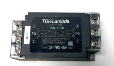 Clean! TDK-LAMBDA RSHN-2006 EMC Filter