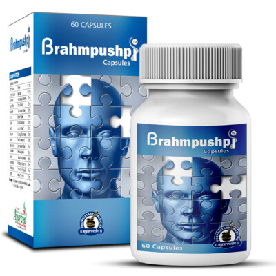 Ayush Remedies Kapseln Für Gehirngesundheit 400mg, Fokus & Gedächtnis