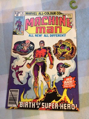 Machine Man #10 1979 Original First Print