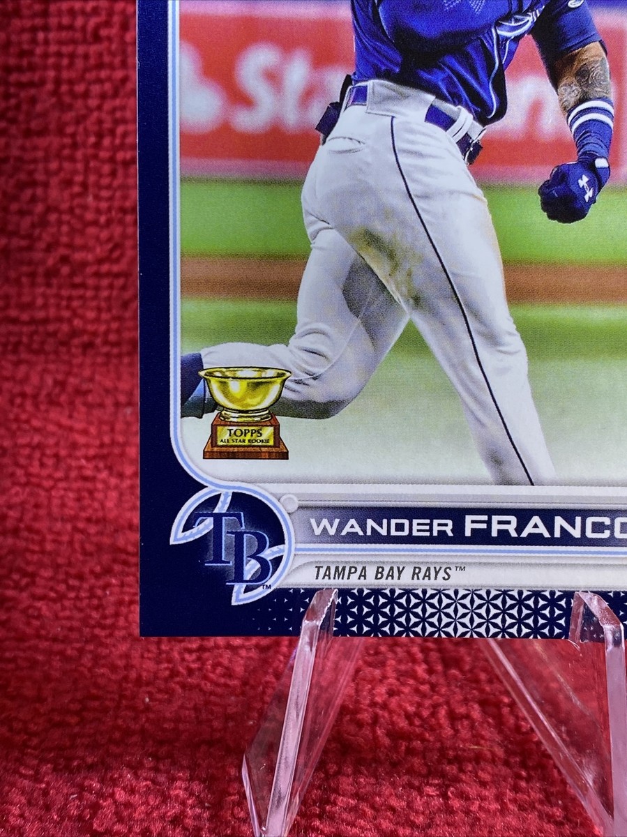 2022 Topps Series 1 Wander Franco Rookie Card Royal Blue RC