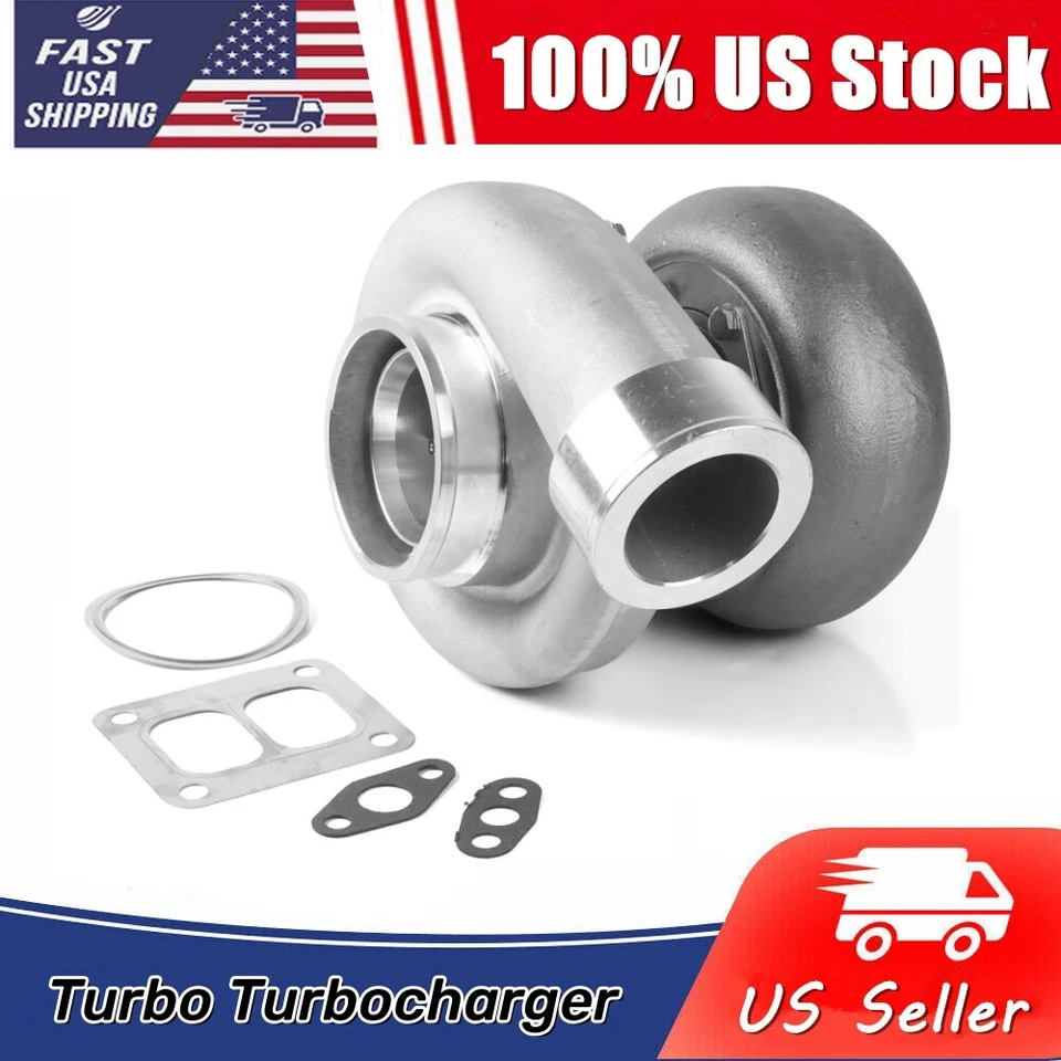 UNIVERSAL GT45 TURBOCHARGER 1.05 A/R V-BAND T4/ 600+HP T4 INLET V-BAND FLANG CA - Изображение 3 из 4